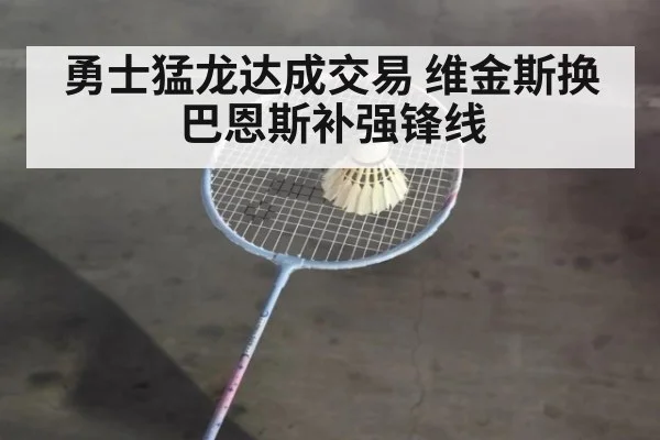 勇士猛龙达成交易 维金斯换巴恩斯补强锋线